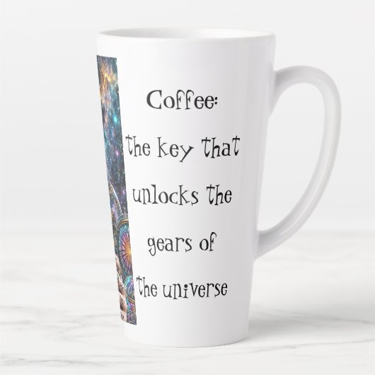 「コズミックスチームパンク カフェラテマグ (右)