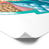 コズミックスフィンクス猫 ポスター (角)