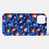 コズミックスペースデザイン 星 月 惑星 宇宙 Case-Mate iPhoneケース (裏面 (横))