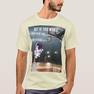 コズミックスラムダンクの白Tシャツ Tシャツ