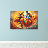 コズミックダンス キャンバスプリント (インサイチュ (ウッドフロア))