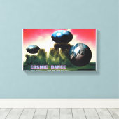 コズミックダンス キャンバスプリント (インサイチュ (ウッドフロア))