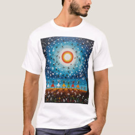 コズミックダンス – シュルレアルワリの風景 Tシャツ