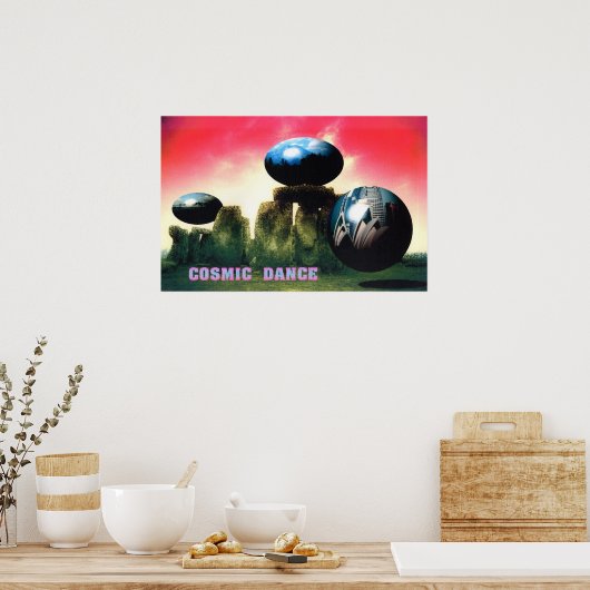 コズミックダンス ポスター (キッチン)