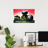 コズミックダンス ポスター (ホームオフィス)