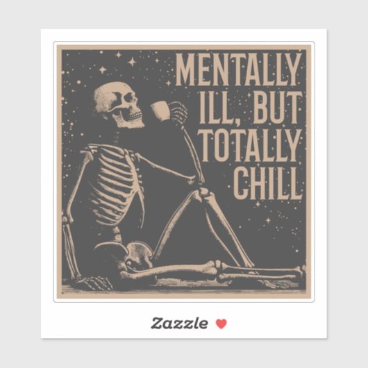 コズミックチル:リラックススケルトン シール (シート)