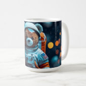 コズミックテディベア宇宙飛行士 コーヒーマグカップ (正面右)