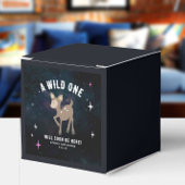 コズミックディアワイルドワンピンクガールベビーシャワー フェイバーボックス