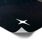 コズミックディアワイルドワンピンクガール子供部屋 ポスター (角)