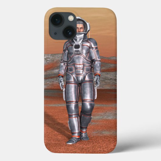 コズミックトラベラー超現実惑星風景アート Case-Mate iPhoneケース (裏面)