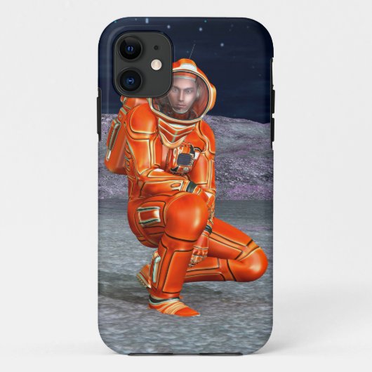 コズミックトラベラー超現実惑星風景アート Case-Mate iPhoneケース (裏面)