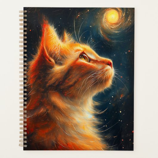 コズミックドリーマー | 生姜猫の星空観察 プランナー手帳 (正面)