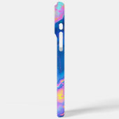 コズミックドリームスケープカラフル抽象芸術ファンタジーアート Case-Mate iPhoneケース (裏面 / 左)