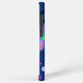 コズミックドリームスケープカラフル抽象芸術ファンタジーアート SAMSUNG GALAXYケース (右側面)