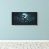 コズミックドレスのキャンバス印刷 キャンバスプリント (インサイチュ (ウッドフロア))