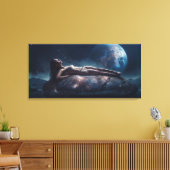 コズミックドレスのキャンバス印刷 キャンバスプリント (インサイチュ (リビング))