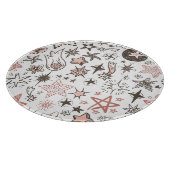 コズミックドードル：星と彗星 カッティングボード (角)