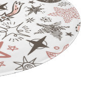 コズミックドードル：星と彗星 カッティングボード (角)