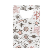 コズミックドードル：星と彗星 クレジットカード栓抜き (裏面)