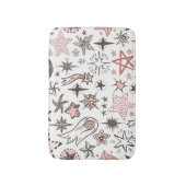 コズミックドードル：星と彗星 バスマット (正面縦)