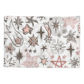 コズミックドードル：星と彗星 枕カバー (裏面)