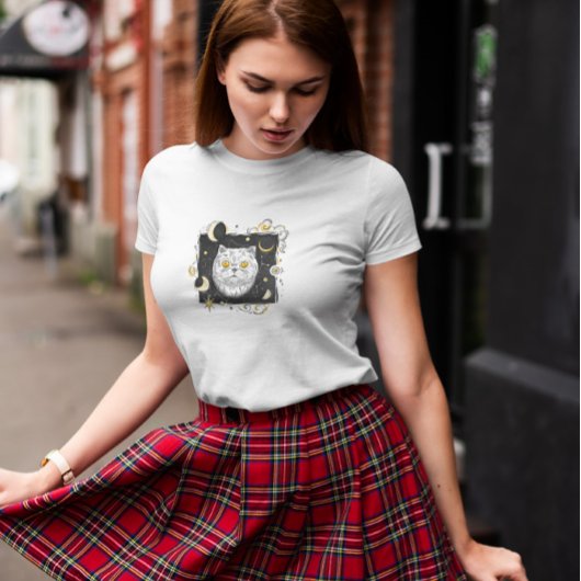 コズミックナイトキャット Tシャツ