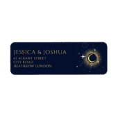 コズミックネイビーブルーサンムーンスタリーナイト ラベル (正面)