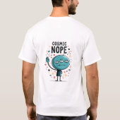 コズミックノープ 宇宙人 キャラクター グッズ Tシャツ (裏面)