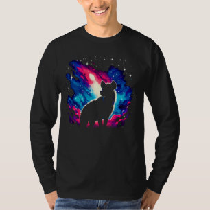 コズミックハイクールエナ銀河系グラフィック宇宙アート Tシャツ