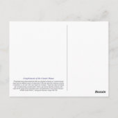 コズミックハウスの付属施設 ポストカード (裏面)