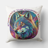 コズミックハウルウルフを受け入れる クッション (裏面)