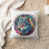 コズミックハウルウルフを受け入れる クッション (ブランケット)