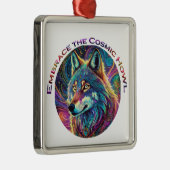 コズミックハウルウルフを受け入れる メタルオーナメント (右)