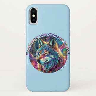 コズミックハウルウルフを受け入れる iPhone X ケース