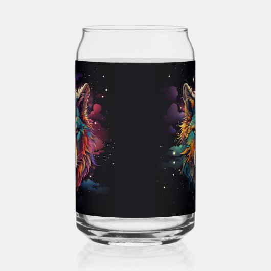 コズミックハウル ガラス缶 (左)