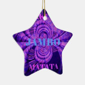 コズミックハクナアートプリント セラミックオーナメント (右)