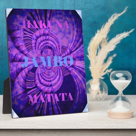 コズミックハクナアートプリント フォトプラーク (側面)