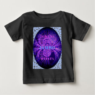 コズミックハクナアートプリント ベビーTシャツ