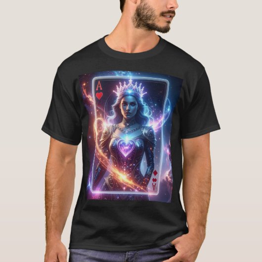 コズミックハートエース 天界のロイヤルファンタジーカード Tシャツ (正面)