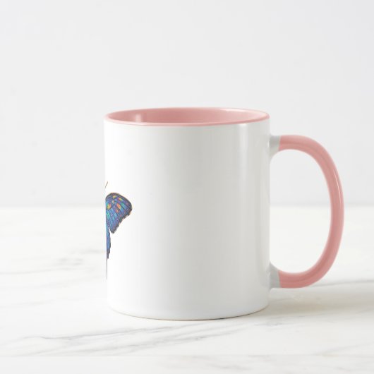 コズミックバタフライマ鮮やかグ – 銀河系アート マグカップ (右)