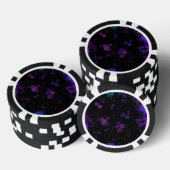 コズミックバブルフロー ポーカーチップ (積み重ね)