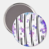 コズミックバブルフロー マグネット (正面/裏面)