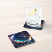 コズミックバブル銀河系ファンタジーアート コースター (右側)