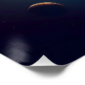 コズミックバブル銀河系ファンタジーアート ポスター (コーナー)