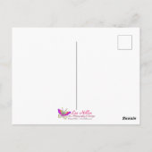 コズミックバブル銀河系ファンタジーアート ポストカード (裏面)