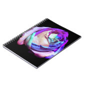 コズミックバラノート ノートブック (左側)