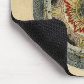 コズミックバラ曼荼羅 マウスパッド (コーナー)