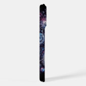 コズミックバースト タイ染め模様 iPhoneケース (右側面)