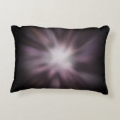 コズミックバースト – 宇宙爆発オンブラック アクセントクッション (裏面)