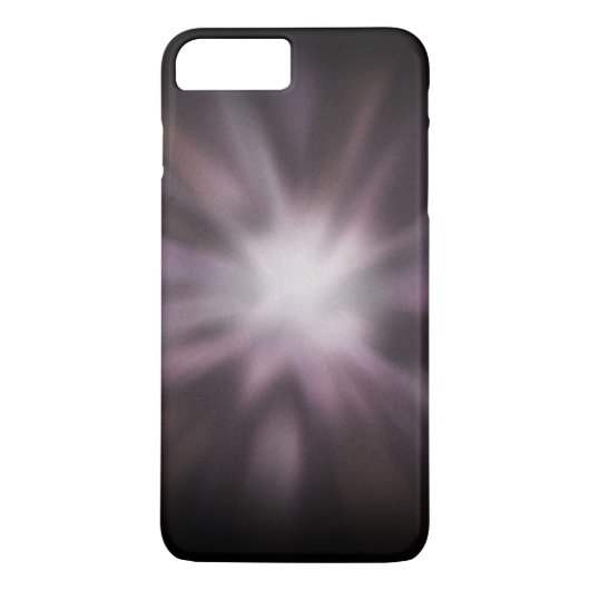 コズミックバースト – 宇宙爆発オンブラック Case-Mate iPhoneケース (裏面)